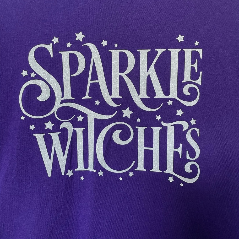 Sparkle Witches Halloween Tee - Picture 2 of 4